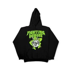 VLONE Shirts Vlone X Juice Wrld Fighting Demons 999 Hoodie